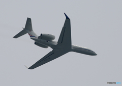 「空色」 プライベートガルフ G500 OE-LCY Landing