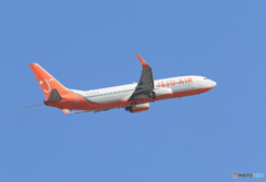 「すかい」 JEJU 737-82R HL8263 Takeoff 