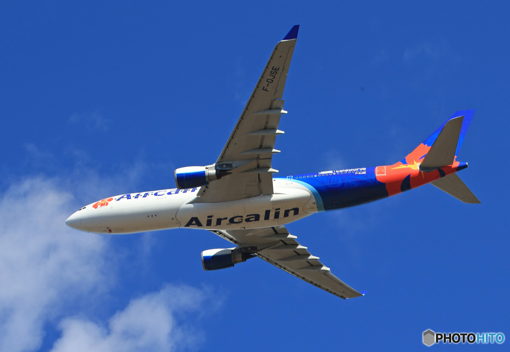 「すかい」AIR CALIN A330-202 F-OJSE出発です