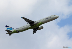 「青」 Air Busan A321-231 HL7711 Takeoff