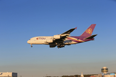 「青が好き」Thai A380-841 良いお年をお迎えください。