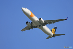 「青色が好き」 Mongolian 737-8SH Takeoff