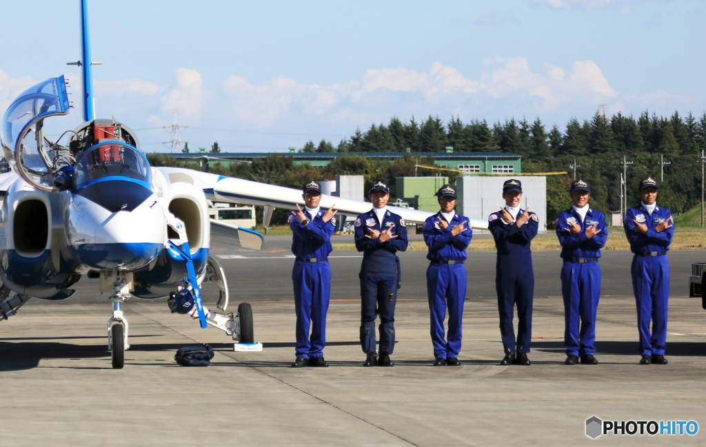 ☮休憩ﾀｲﾑ  (807)  ブルーインパルス・４番機クルー