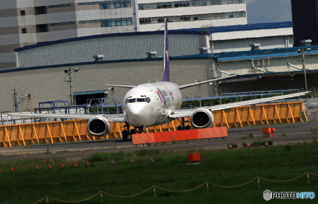 「青色が好き」YTO Cargo 737 Takeoff 