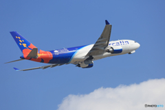 「青が好き」 Air Calin A330-202 F-OJSE 離陸です