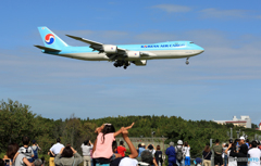 「ぶるー」 Korean 747-8 HL7639 ✈来た～