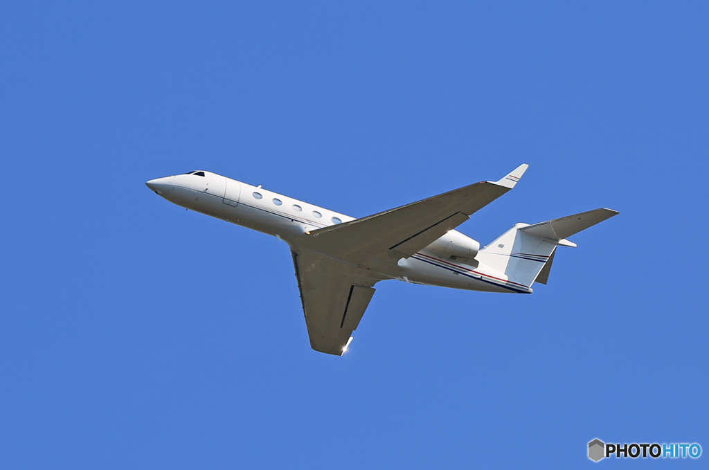 ☀「青い空」が一番 プライベート機ガルフストリームG450 N903G