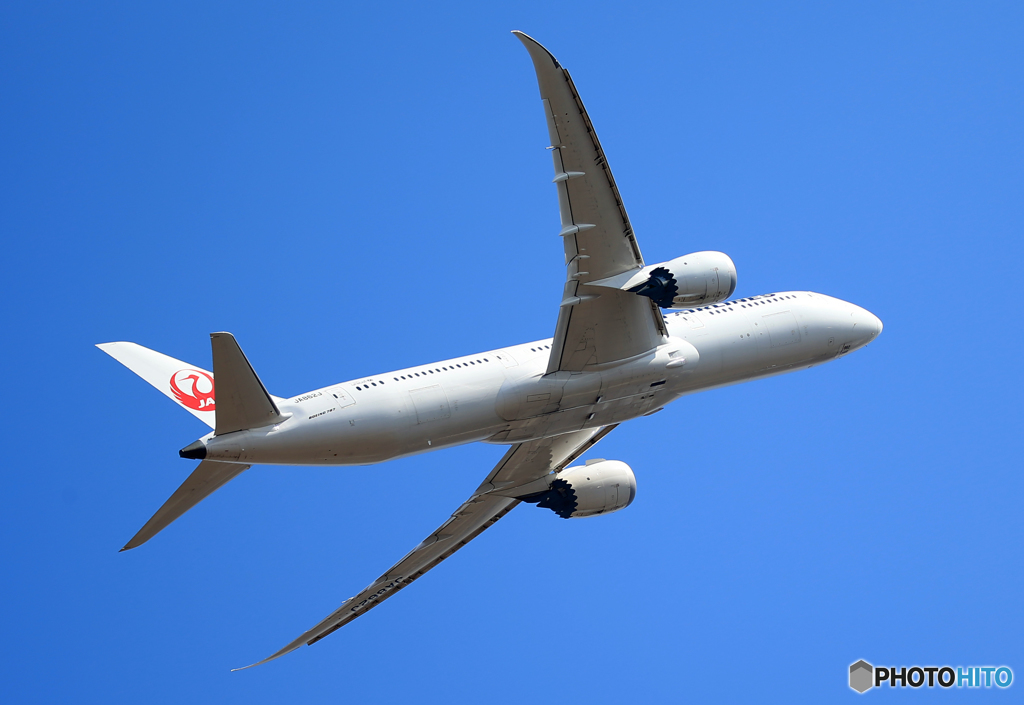 「群青」 JAL 787-9 JA862J Takeoff 