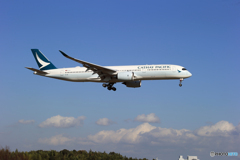 「SKY」CATHAY A350-941 B-LRK 天気が一番？