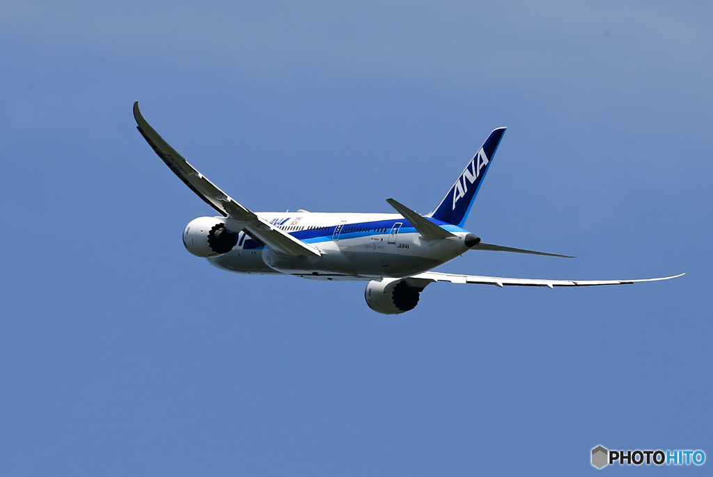 「空色」ANA 787-8 JA814A 出発
