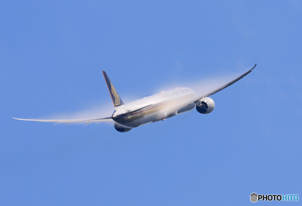 「あおいそら」 Singapore B787-10出発です べいぱー