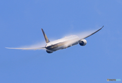 「あおいそら」 Singapore B787-10出発です べいぱー