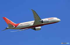 「すかい」 Air India 787-8 VT-ANJ 出発
