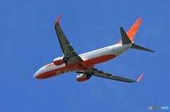 「良い天気」JEJU 737-8BK HL8301 Takeoff