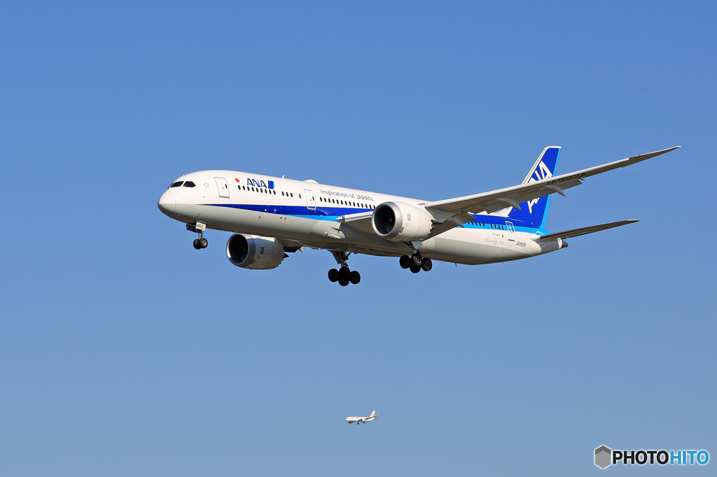 「すかい」 ANA 787-9 JA892A Landing