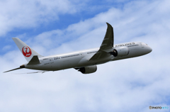 「良い空～」 JAL 787-9 JA862J Takeoff 