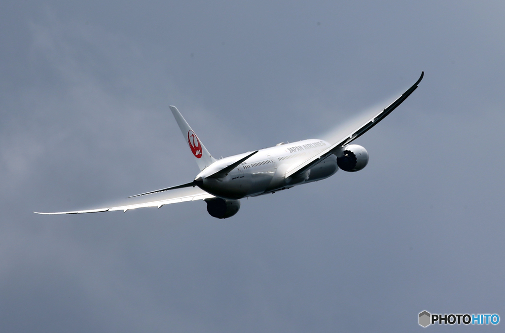 「青色が好き」 Japan Airlines 787-8 Takeoff 