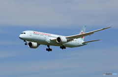 「青空」 Air Canada 787-9 C-FNOH 到着です