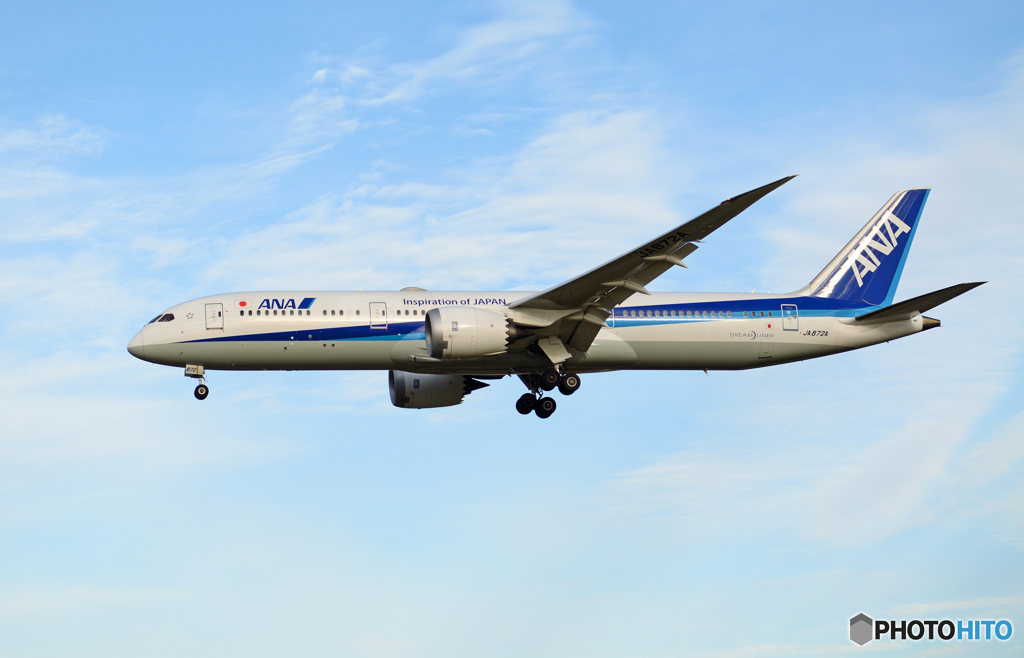 「すかい」 ANA 787-9 JA872A 出発です