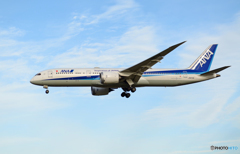 「すかい」 ANA 787-9 JA872A 出発です