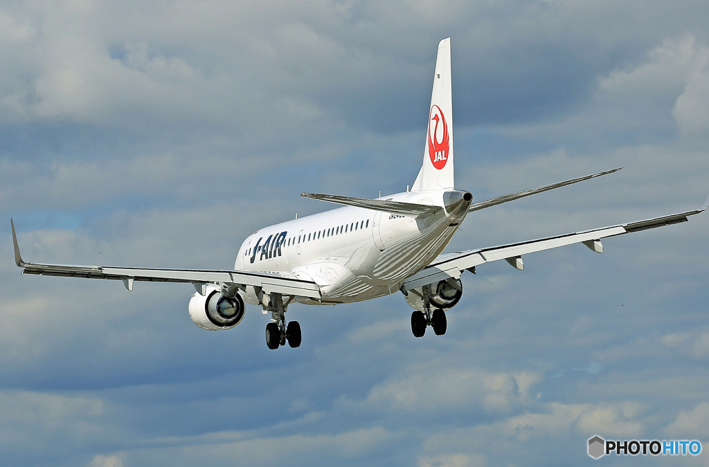 「良い天気」 J-AIR エンブラエル ERJ-190