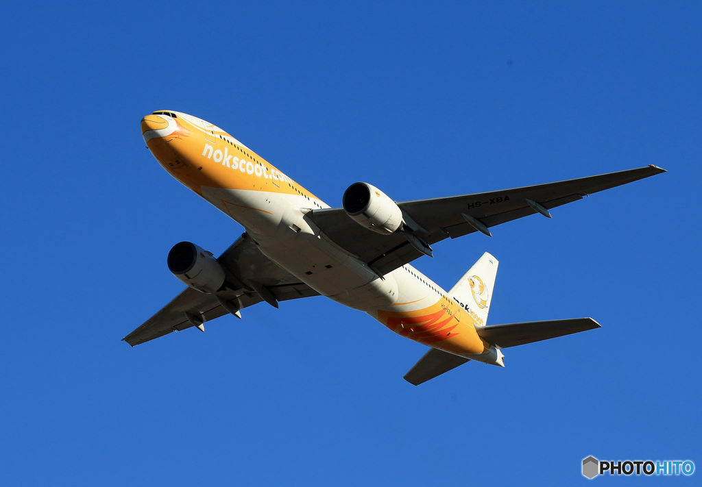 「良い空～」 Scoot 777-212 HS-XBA Takeoff 