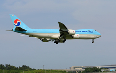 「すかい」 KOREAN 747-8 HL7624 着陸します