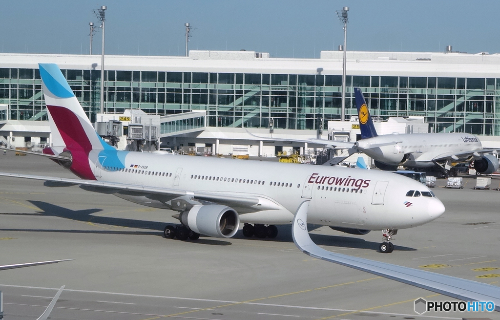 ☮休憩タイム(732)見慣れない機体・EUROWINGS