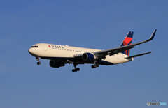 ☀「青い空」が一番 DELTA 767 到着