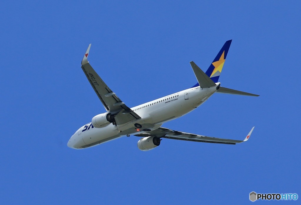 ☀「青い空」が一番 SKY 737 チャーター便GET