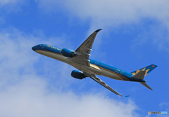 「すかい」Vietnam A350-941 VN-A888 離陸 