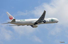 「すかい」 JAL SKY ECO 777-346出発です