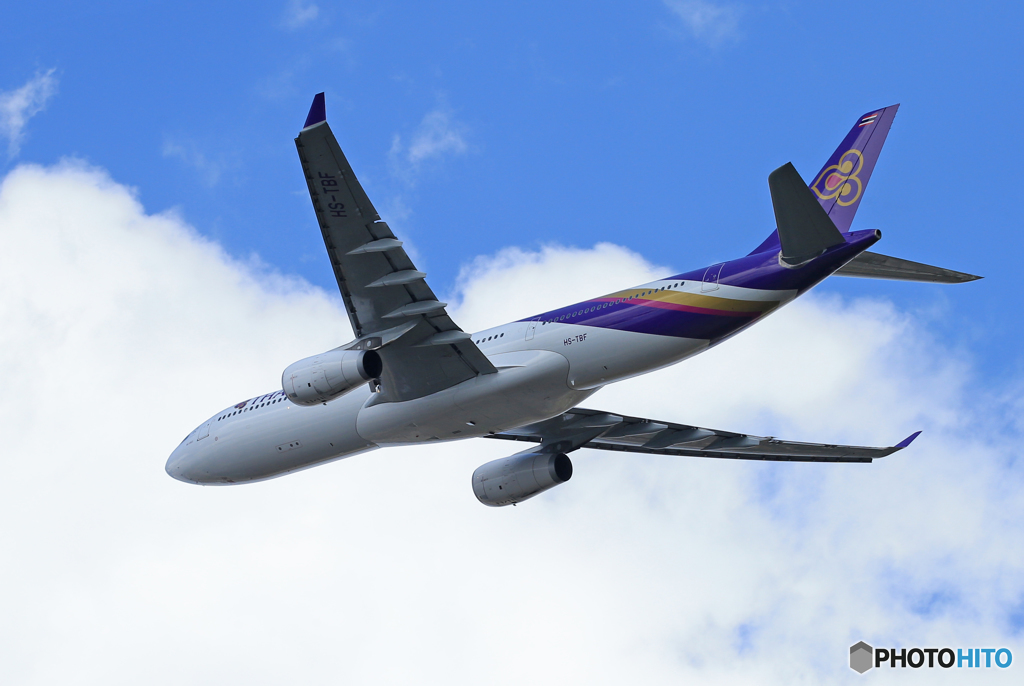 ☀「あおぞら」 Thai A330-343 HS-TBF