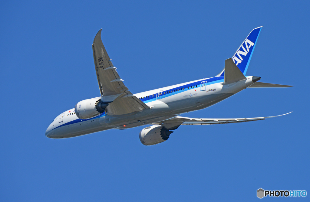 ☀「青い空」が一番 ANA 787-9 JA878A