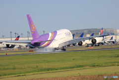 「空色」 THAI A380-841 HS-TUD到着しました
