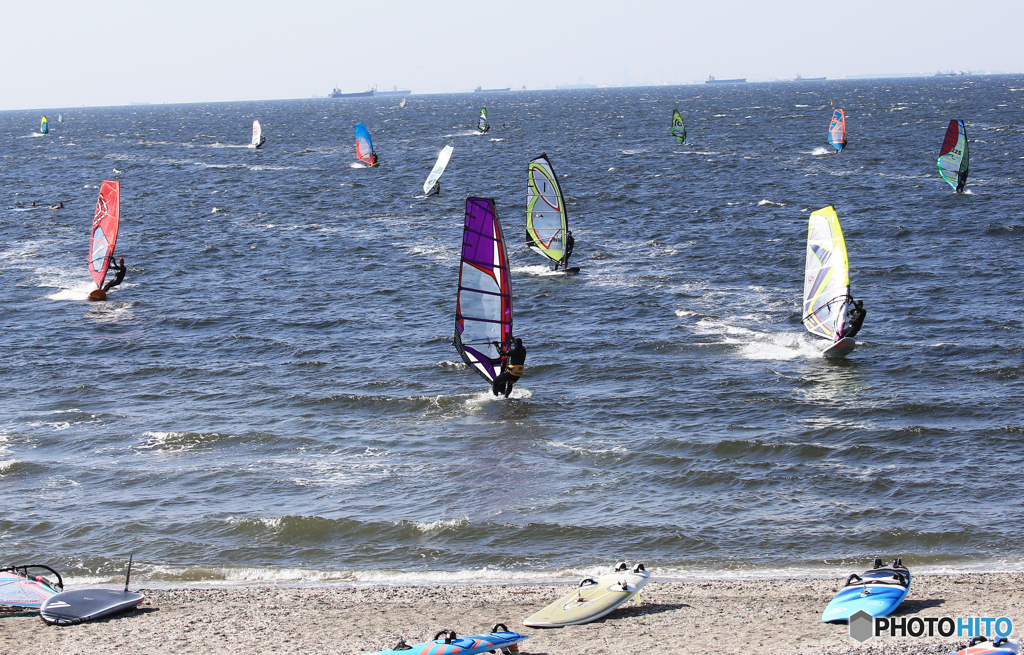 「SKY」気持ち良い・ウインドサーフィン