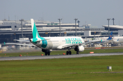 [青い空] AIR SEOUL A321-231 HL8280 Takeoff 