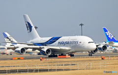 「令和」 Malaysia A380-841 9M-MNB 記念