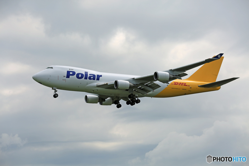 「はれー」 Polar 747-460 N451PA Takeoff 