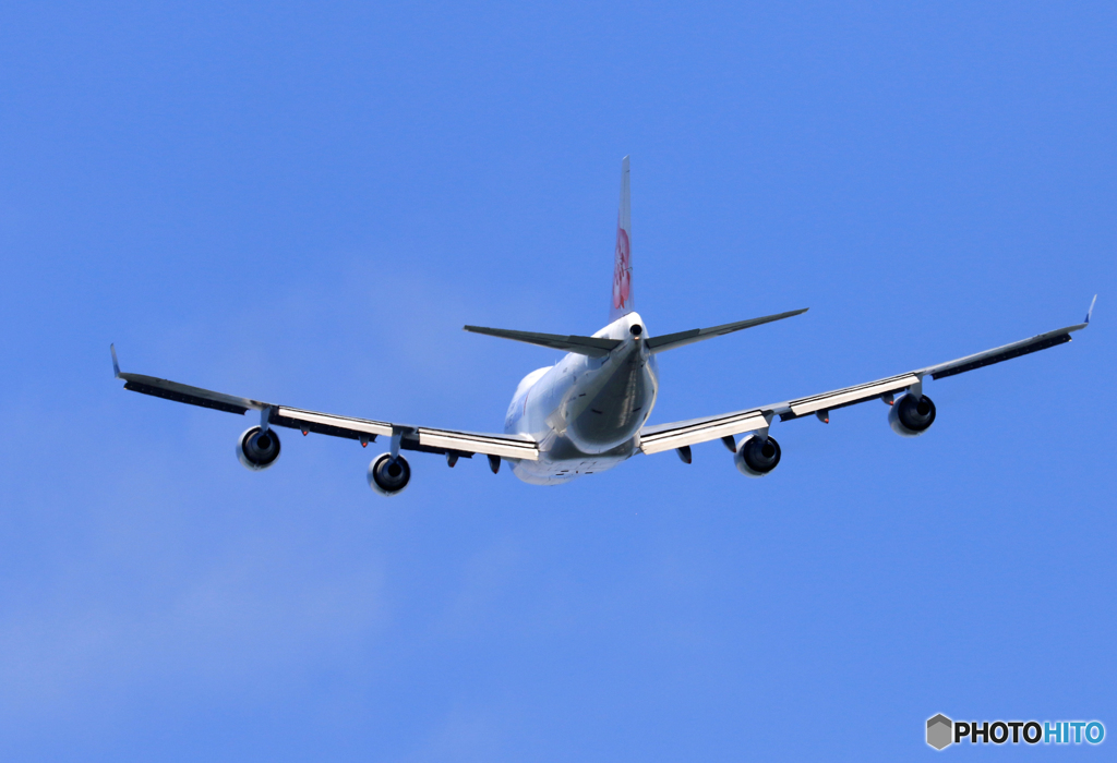 「スカイ」 CHINA 747-400 B-18721 飛行