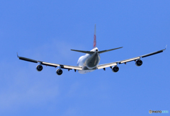 「スカイ」 CHINA 747-400 B-18721 飛行