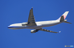 「青が好き」 ☮China A330-300 B-18351✈出発です