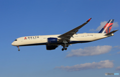 「青空」 DELTA A350-941 N509DN Landing 