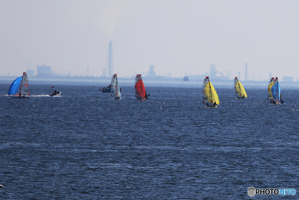 「青い海」大会・ヨットセーリング