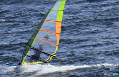 「良い空～」良い風を友に