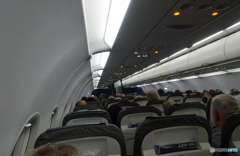 ミュンヘン空港で乗り継ぎ・Airbus A319-100に乗る。