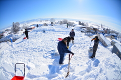 除雪作業