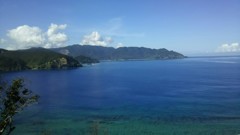 奄美の青い海