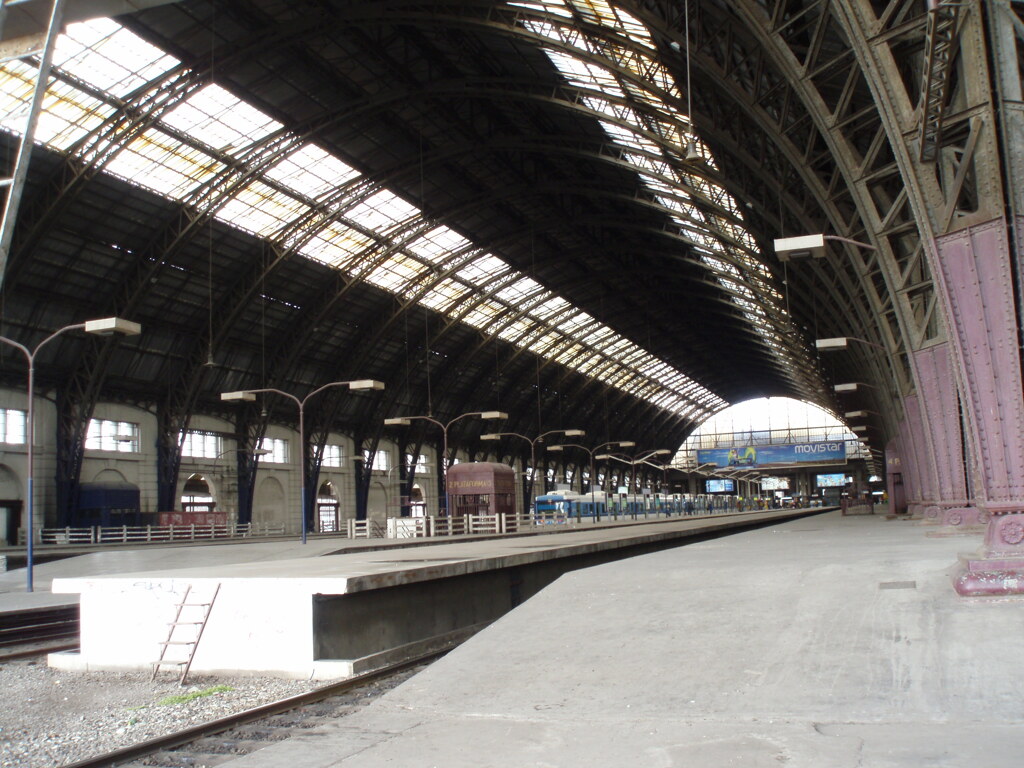 レティーロ駅にて