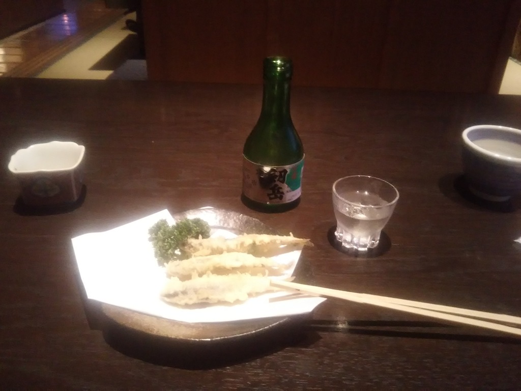 稚鮎で一杯